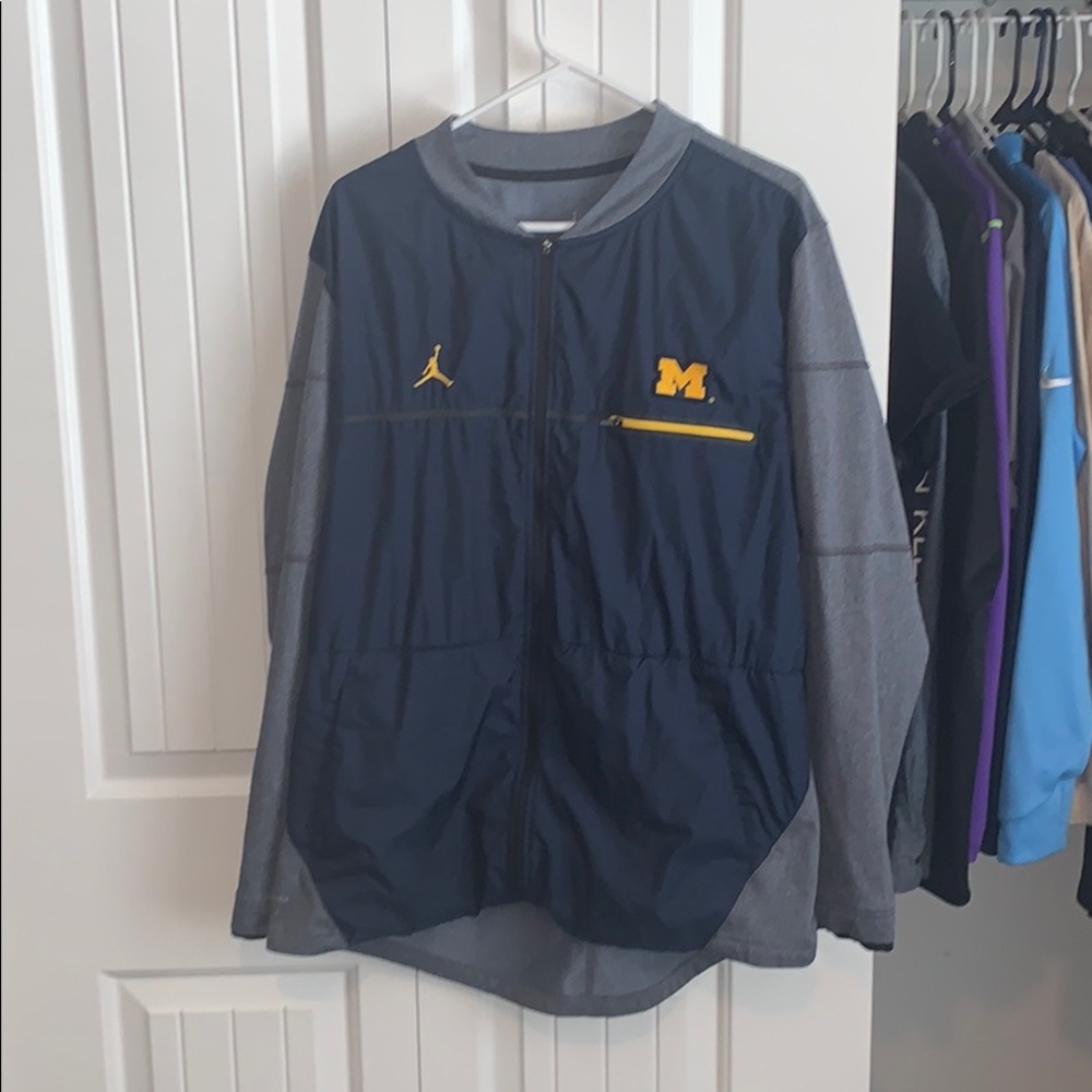 Michigan wolverines jordan jacket